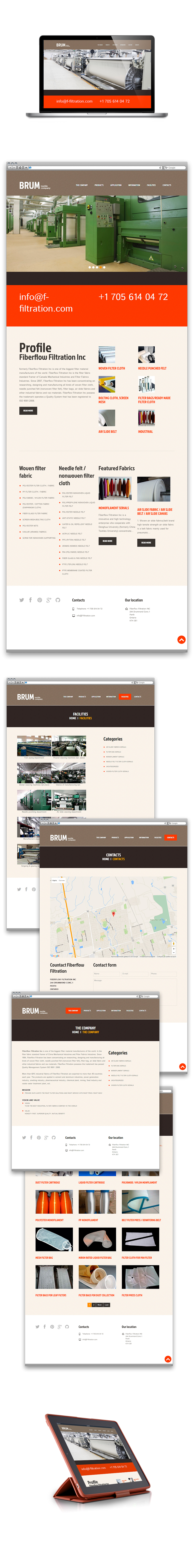 BRUM - textile company